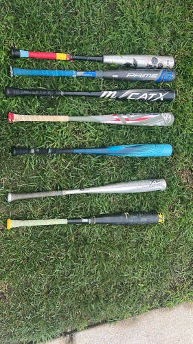 BAT PACK 7 BATS ALL DROP 3 BBCOR