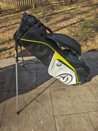 Vessel VLX 4 way stand golf bag citrine w/ rain cover (New)