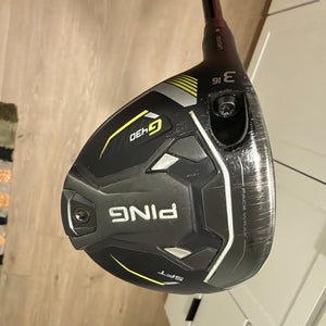 Men's 2023 Ping G430 SFT Left Hand Fairway Wood Stiff Flex 3 Wood Graphite Shaft (Used)