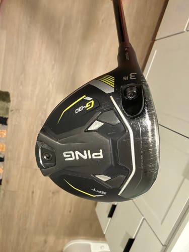 Men's 2023 Ping G430 SFT Left Hand Fairway Wood Stiff Flex 3 Wood Graphite Shaft (Used)