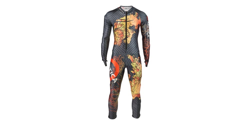 Arctica Mens Size L GS Race Suit NWOT - Foo Dog