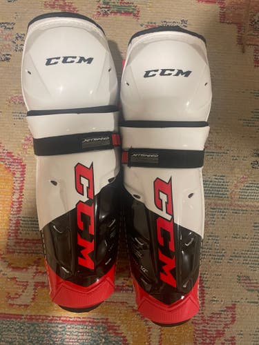 Senior CCM JetSpeed FT4 Pro 14" Shin Pads Pro Stock (New)