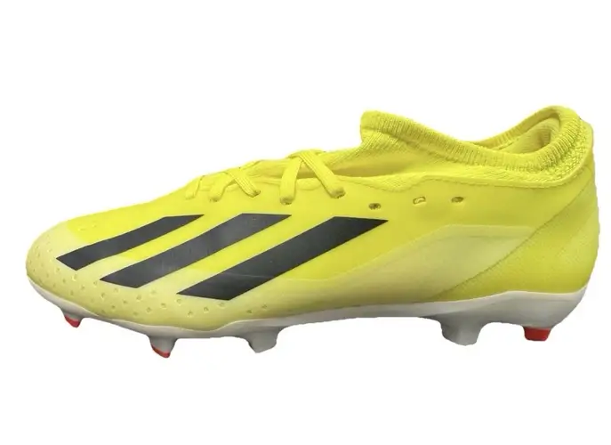 Adidas X Crazyfast League FG Men's Size 11.5 Soccer Cleats Black Yellow IG0605