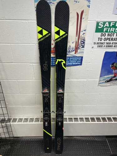 Fischer 181 cm All Mountain Skis With Bindings Max Din 12 (Used)