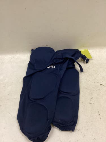 Used Rawlings Youth FB Integrated Pants Navy Blue MD 11725-S000509191