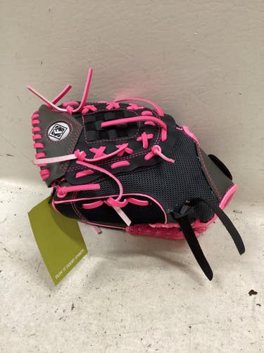 Used Franklin 22320-11 LH Throw Fastpitch Gloves Grey 11" 11725-S000509197