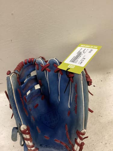 Used Easton FL1100 BB/SB Glove RH Throw Carolina Blue 11" 11725-S000509199