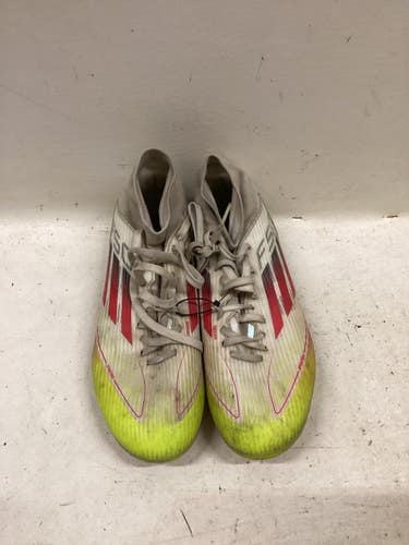 Used Adidas F50 Soccer Cleats White Senior 7.5 11725-S000509250