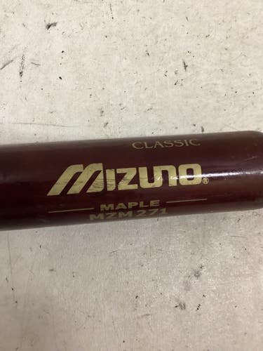 Used Mizuno MZM271 MAPLE BB/SB Wood Bat 30" 11725-S000509260