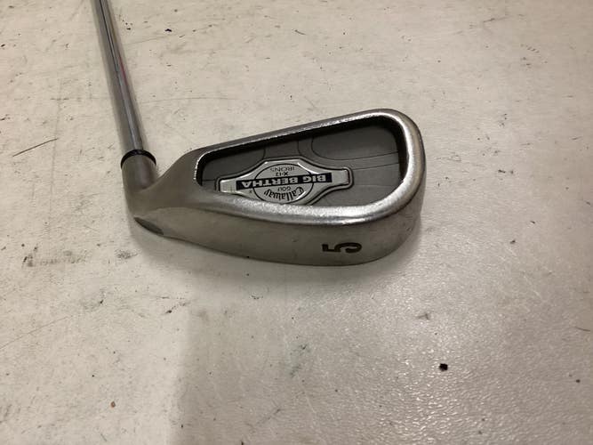 Used Callaway BIG BERTHA X-12 Mens Individual Iron RH 5 Iron 11725-S000509278