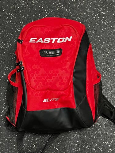 Used Easton ELITE BB/SB Player Backpack Red 11849-S000043663