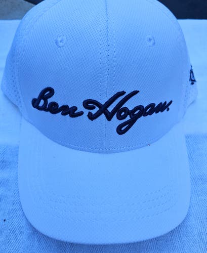 Ben Hogan Men’s Stretch Golf Hat One Size NEW NWT White (New)