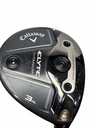 Callaway Elyte Titanium 3 HL Wood 16.5 Denali 60g 5.5 Regular RH Used