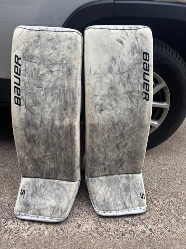 Medium Bauer Vapor 2X Pro Goalie Leg Pads (Used)
