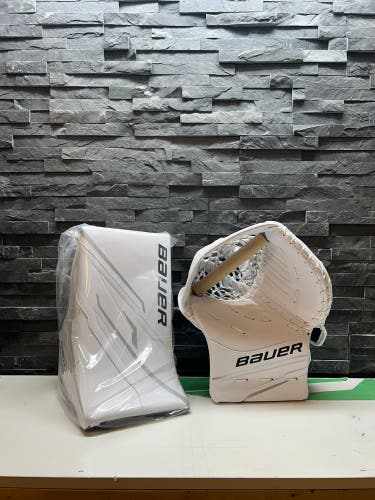 Bauer GSX Sr. Glove & Blocker  ***Glove ships broken in***