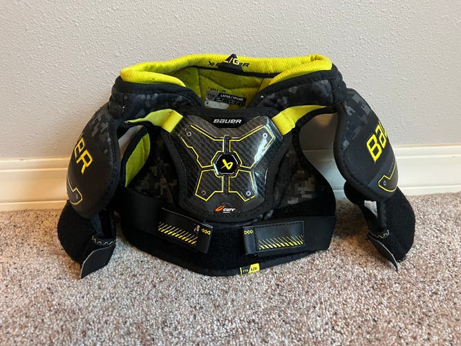 Large Youth Bauer Supreme S170 Shoulder Pads (Used)