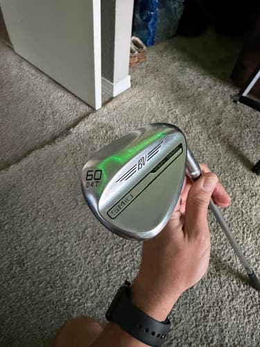 Men's 2025 Titleist Vokey SM10 Right Handed Wedge Regular Flex 60 Degree Steel Shaft (Used)