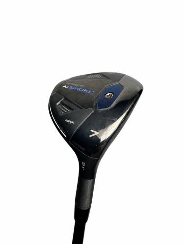 Callaway Paradym Ai Smoke Max 7 Wood 21 HZRDUS 70g 6.0 Stiff RH Used