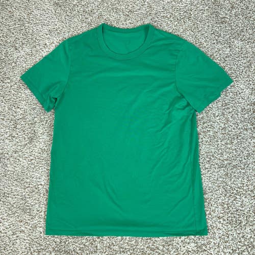 Lululemon Shirt Mens Medium Green Athletic Short Sleeve Gym Sports Workout Tee
