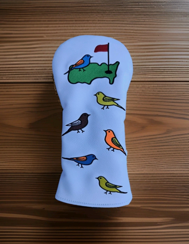 Masters Birdie Driver Head Cover Headcover - Embroidered (New)