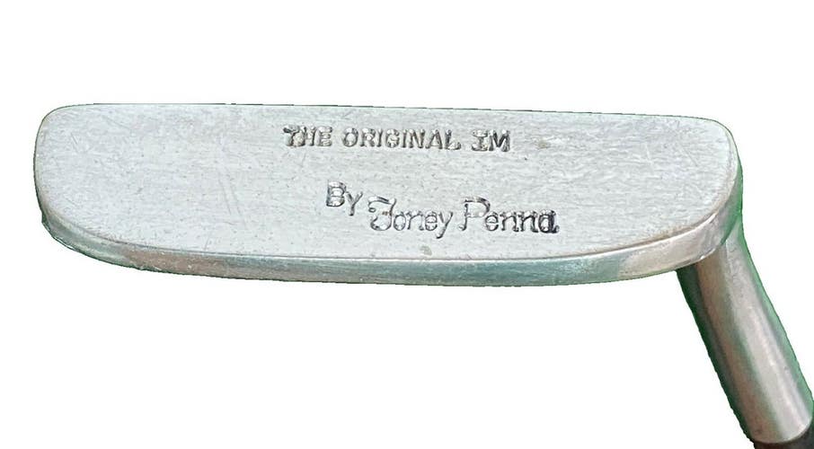 The Original IM By Toney Penna Napa Putter RH Steel 35" Grip Has Vintage Wear