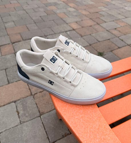 Men’s DC ‘Hyde’ Skateboard Sneakers White/Navy US Size 10 - Excellent Condition