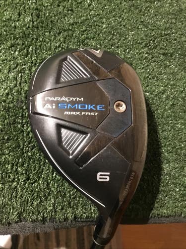 Callaway Paradym Ai Smoke Max Fast 27*6 Hybrid Seniors Tensei 40R2 Blue Graphite