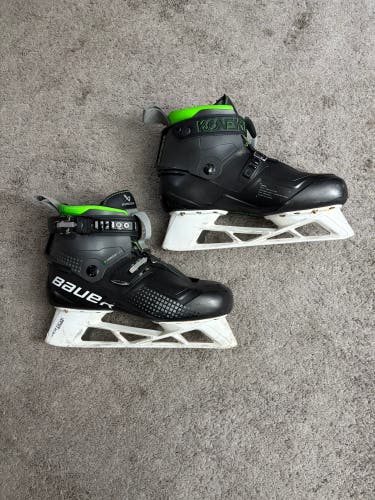 Used Bauer Konekt Hockey Goalie Skates Size 9-9.5
