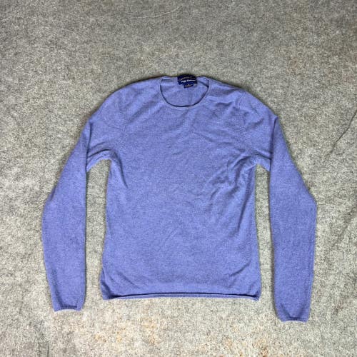 Cashmere Womens Sweater Small Black Classic Capsule Cozy Knit Career Office Corp