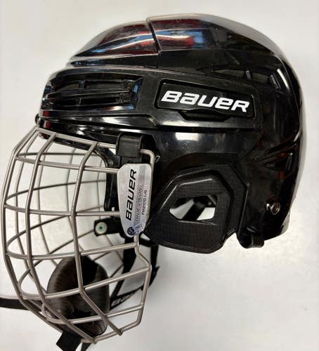 Used Bauer IMS 5 Helmet Cage Combo Black LG 11860-S000316390