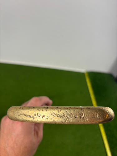 Vintage Acushnet Bullseye STD M5S Brass Putter John Reuter Jr 35”