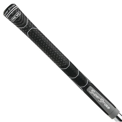 SuperStroke REVL Element 4X Club Grip (Black/Grey, Standard) Golf NEW
