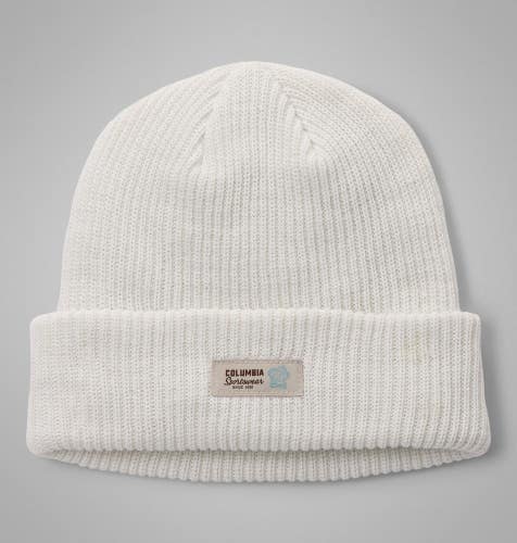 Columbia Lost Lager II Beanie Hat Women's OS Salt Rose Fold-Over Outdoor MOT25