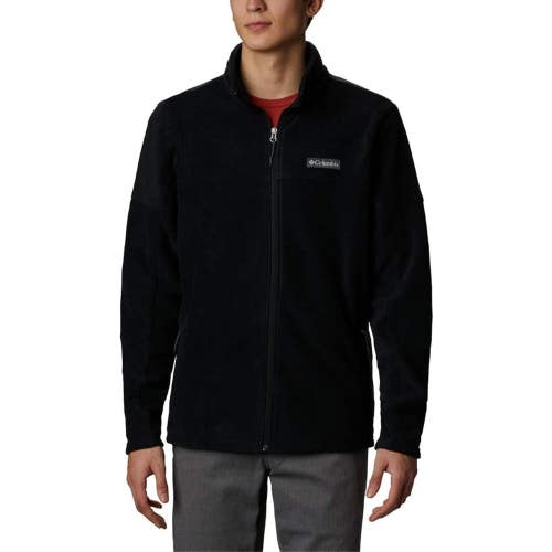 Columbia Basin Trail III Jacket Men's Black Fleece Long Sleeve Full Zip MOT13