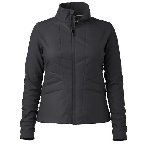 Smartwool Smartloft Hybrid Jacket Women's XS Black Full Zip Regular Fit GBO4004
