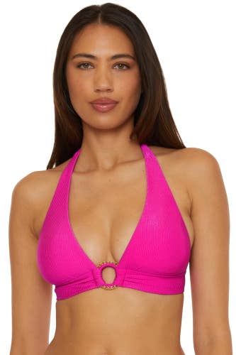 Becca by Rebecca Virtue Monte Carlo Mira Bikini Top Women D Azalea Beach GBO4017