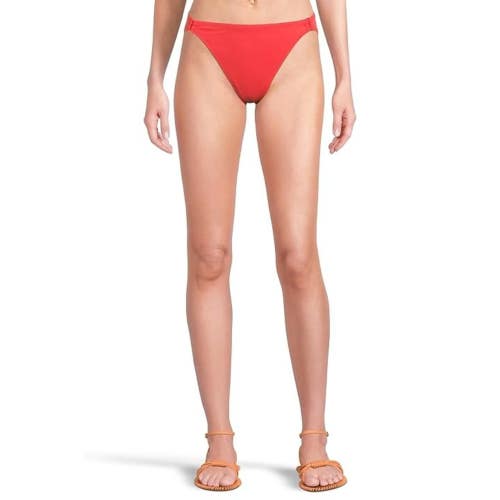 Tommy Bahama Novelty Pearl Bikini Bottom Womens XS Citrus Coral Swimwear GBO3942