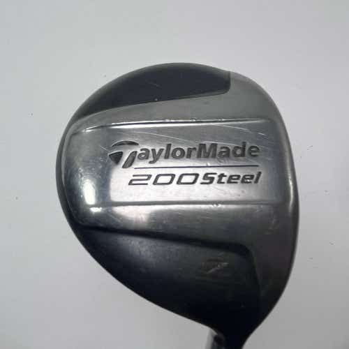 TaylorMade 200 Steel 7 Fairway Wood 21* Lite M-70 70g Senior Graphite Mens RH