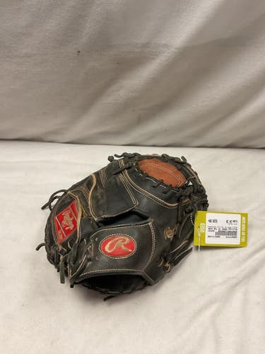 Used Rawlings HEART OF THE HIDE PROCM43BP26 BB/SB Catchers RH Throw Black 34" 11490-S000277772