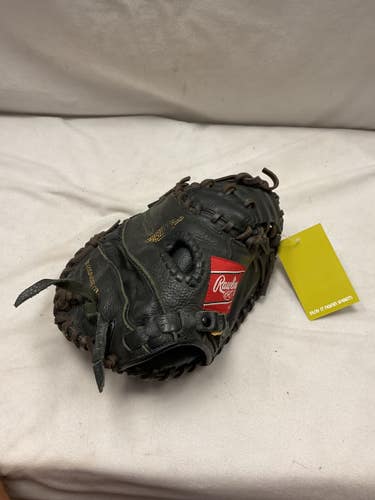 Used Rawlings HIGHLIGHT BB/SB Catchers RH Throw Black 31 1/2" 11490-S000277754