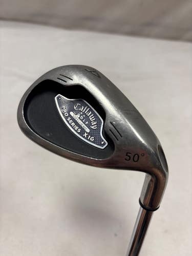 Used Callaway PRO SERIES X-16 Golf Wedge Mens RH Gap/Approach Wedge 11490-S000277723