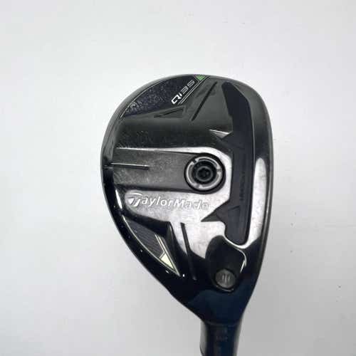 TaylorMade Qi35 Rescue 3 Hybrid 19* Mitsubishi Chemical Kai'li Blue 85g Stiff RH