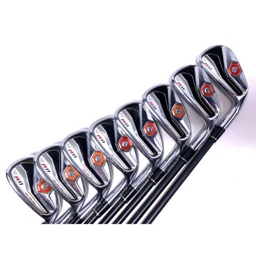 TaylorMade R11 Iron Set 4-PW+AW Fujikura Motore 65g Regular RH