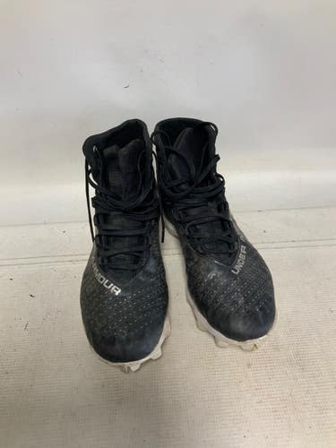 Used Under Armour BLACK Adult FB Cleats Black Senior 11 11823-S000042094