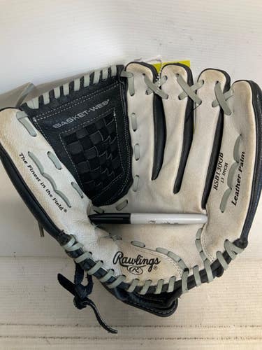 Used Rawlings RSB SOFTBALL SERIES BB/SB Glove RH Throw Black 13" 11823-S000042092