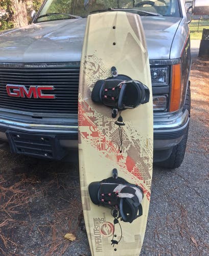 Wakeboard with Bindings (Used)
