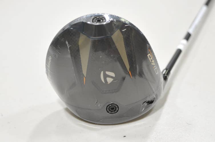 LEFT HANDED TaylorMade Qi4D Max 10.5* Driver Stiff Flex REAX 50g  #227950