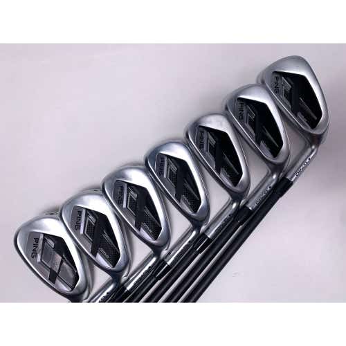 Ping G740 Iron Set 5-PW+GW Black Dot Alta CB AWT Soft Regular Senior RH