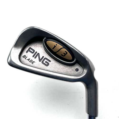 Ping i3 Blade Single 2 Iron Black Dot Cushin JZ Stiff Steel Mens RH