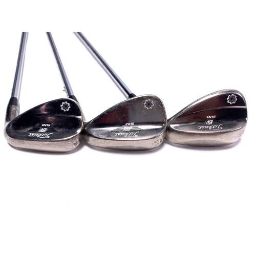 Titleist Vokey SM7 Brushed Steel Wedge Set 50* 12 | 54* 14 | 58* 12 TT Stiff RH